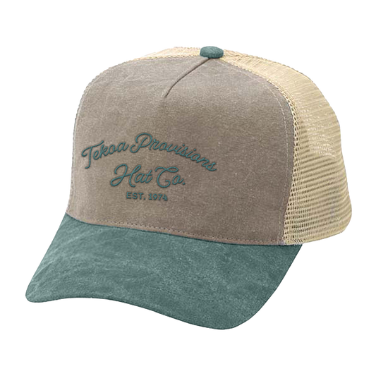 Tekoa Script Mesh Hat